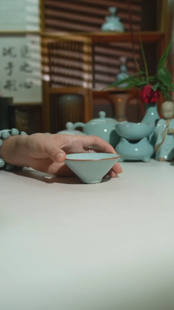 天青珑匠斗笠杯一级