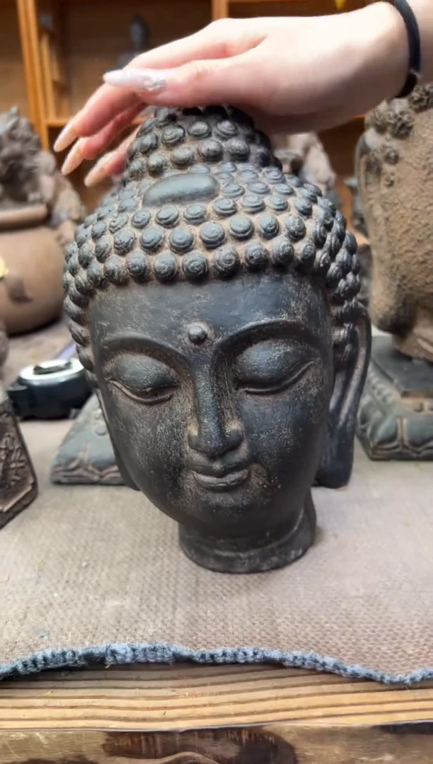 陶土【火山泥】小佛首