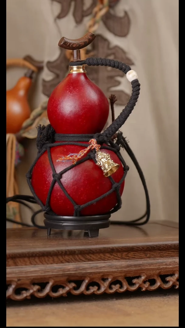 101号精品天然大漆酒葫芦一物一拍~