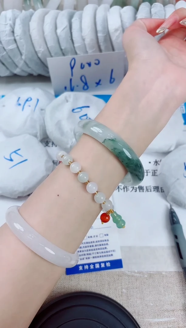 石英质玉手镯未镶嵌42-（60）