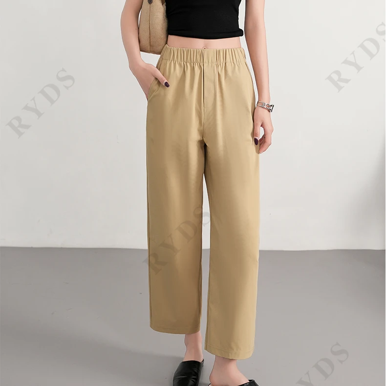 【优莎】K7509老钱风香蕉裤九分舒柔特抗菌防晒