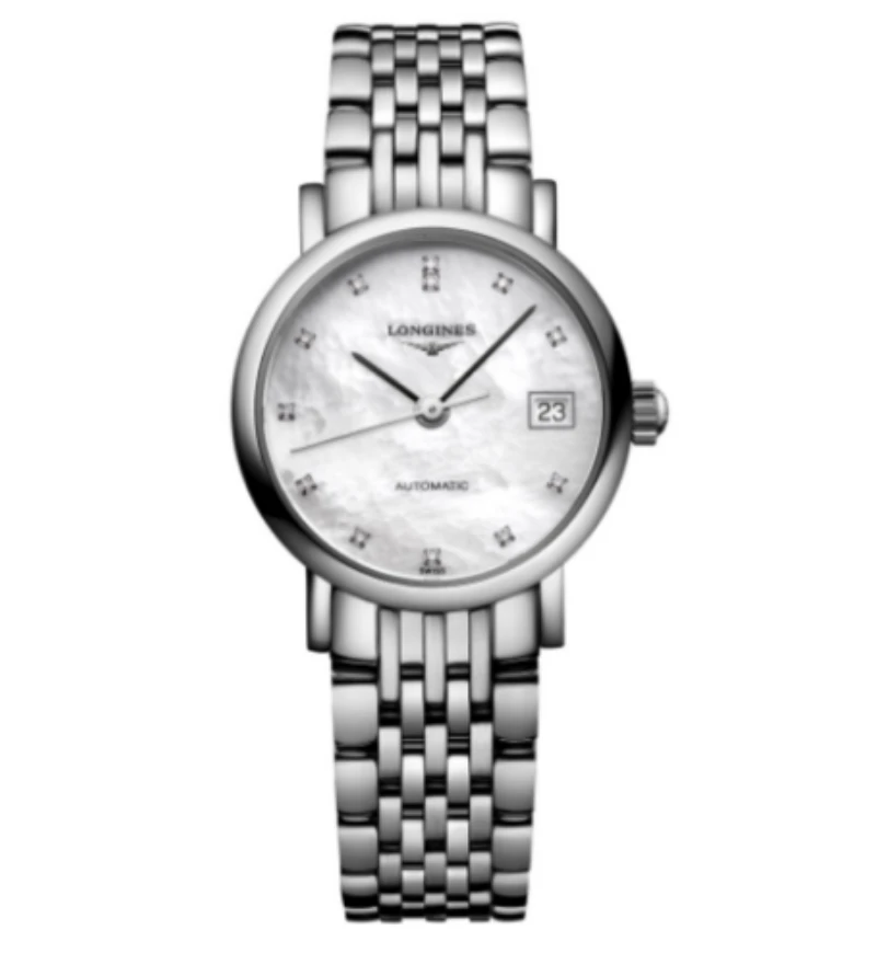 【12期免息】99新 Longines/浪琴 博雅系列  25.5盘贝母钻刻机械 XQ