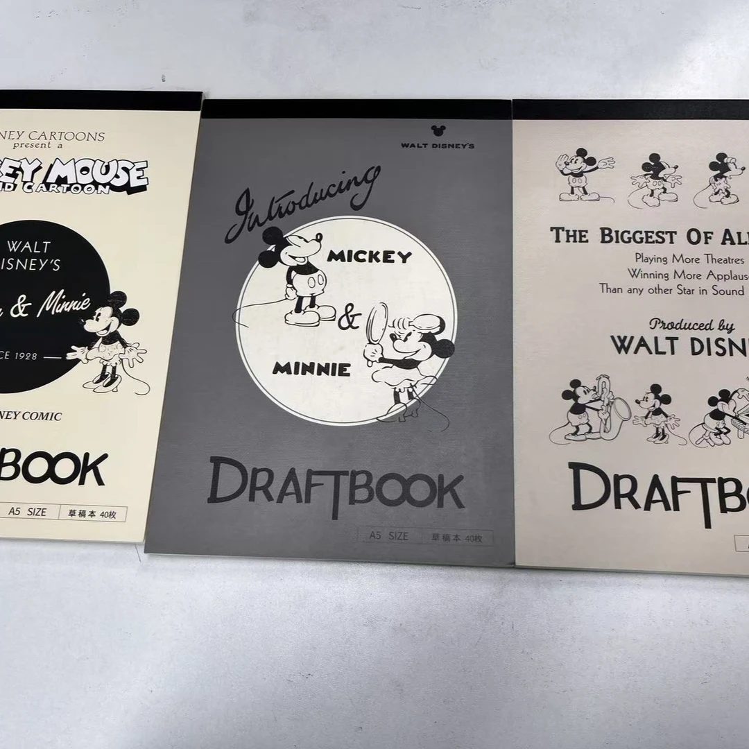 12本A5上翻草稿本米奇