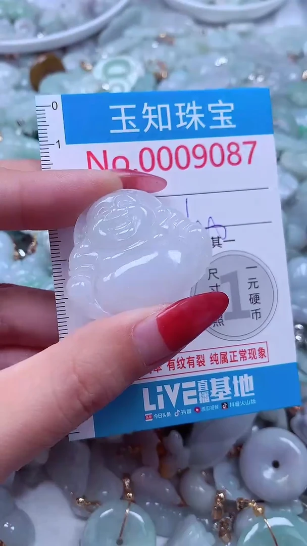 吊坠(不含链)未镶嵌翡翠9087