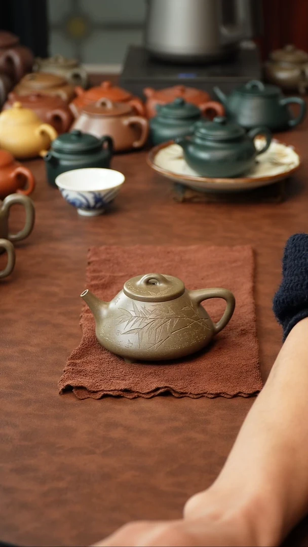 茶壶紫砂海***?原矿宜兴紫砂茶壶