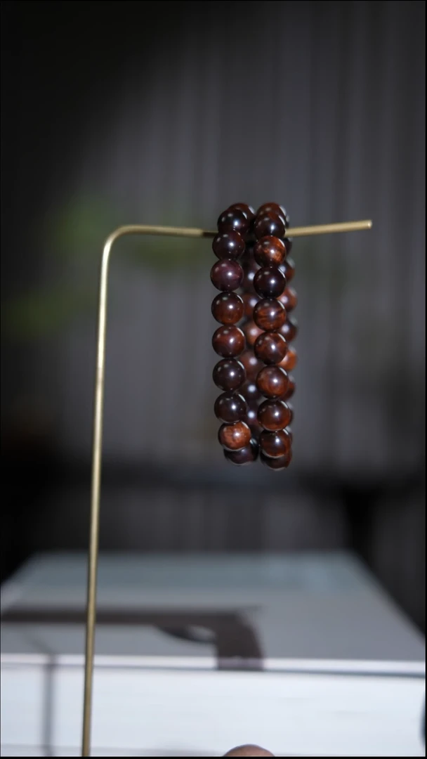 手串/手链黄花梨/降香黄檀行*无胶无蜡海南黄花梨沉水老料1.0/34