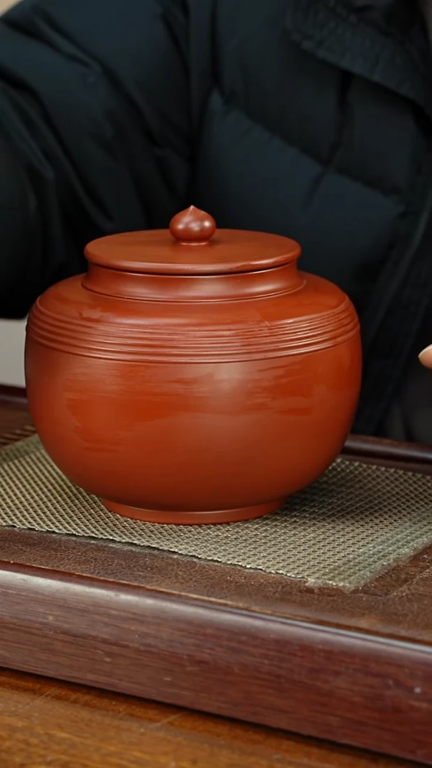 宜兴原矿紫砂茶叶罐