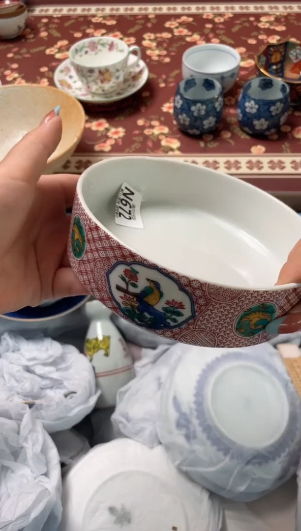 瓷片初***熙瓷器瓷器N672