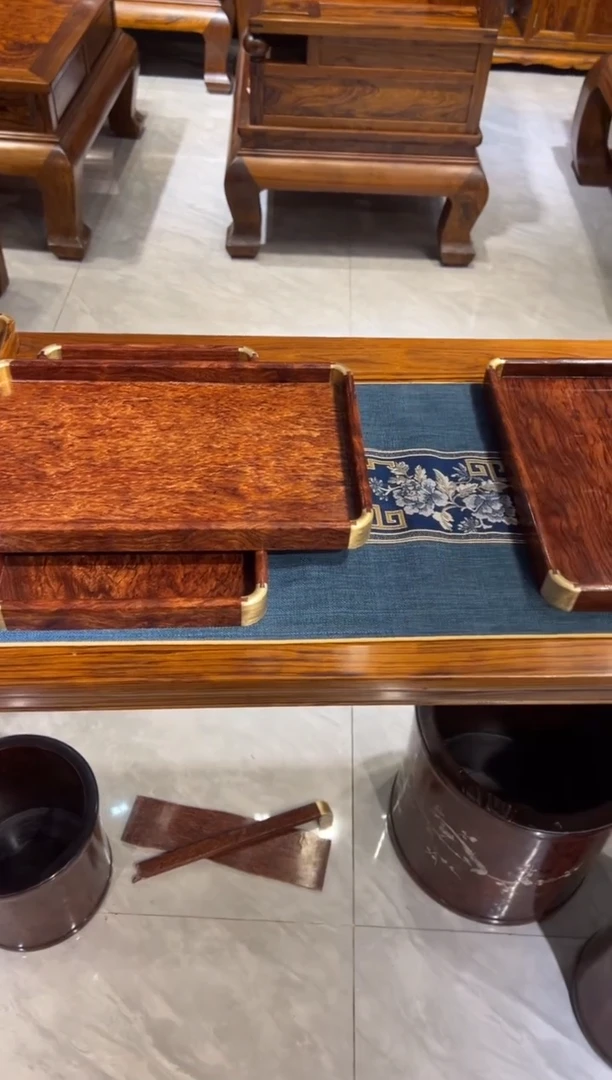 花梨木类茶盘工艺品链接