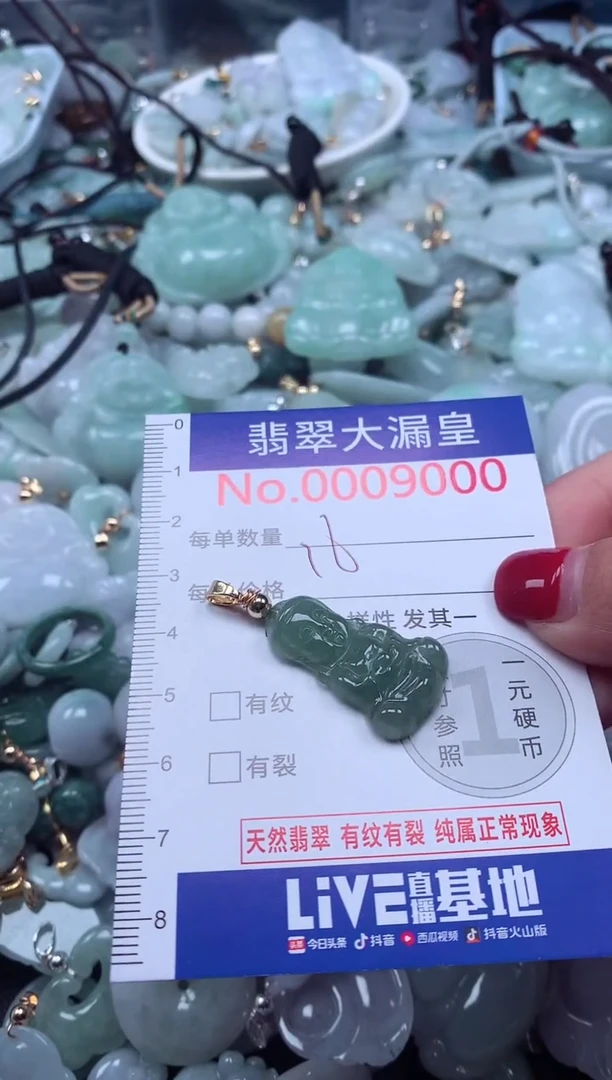 颈饰未镶嵌翡翠9000