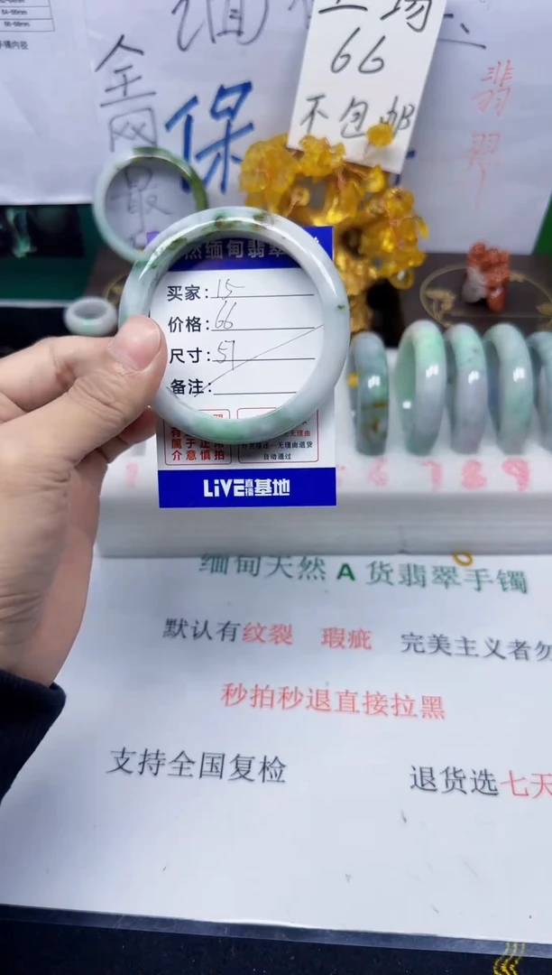 未镶嵌手镯翡翠15