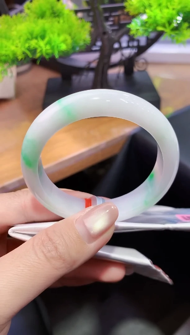 未镶嵌手镯翡翠-k71 天然缅甸A货翡翠54正圈