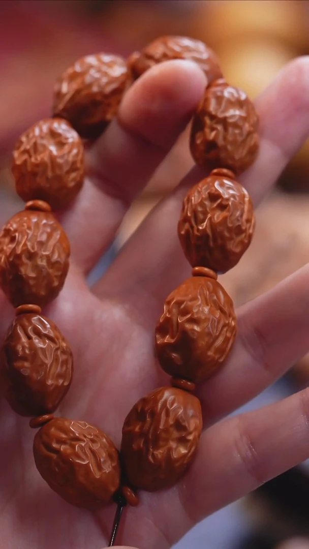 手串橄榄核盘*餐苏工橄榄核