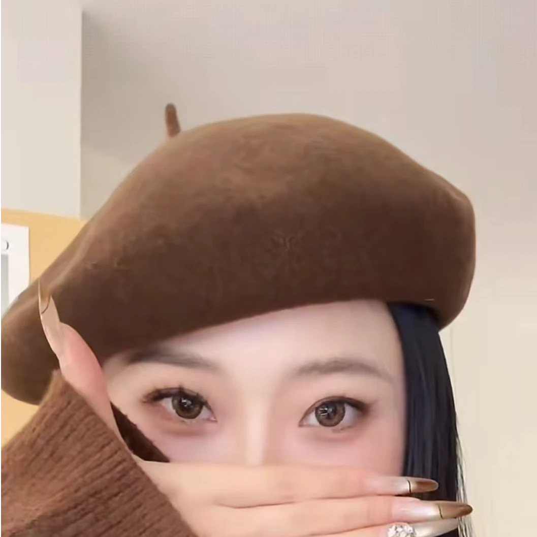 阿丹家     贝雷帽ins圆顶韩版经典20251224