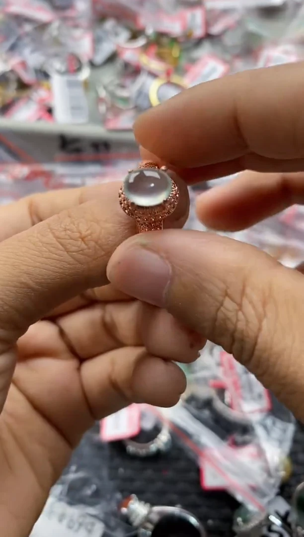 未镶嵌戒指翡翠12         4