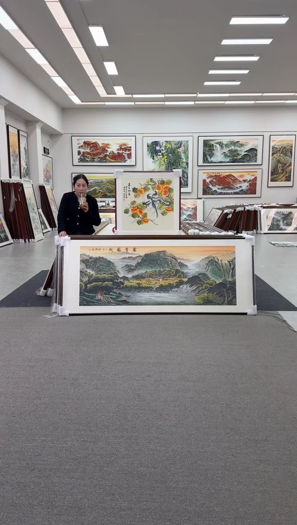 国画聚宝福地219-88