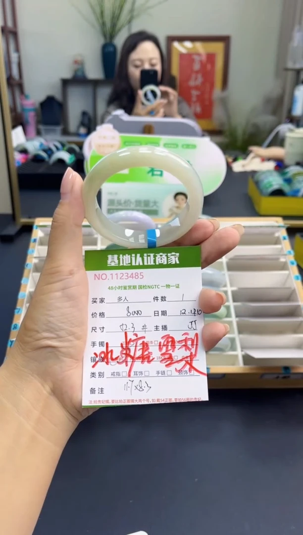 未镶嵌手镯翡翠多人