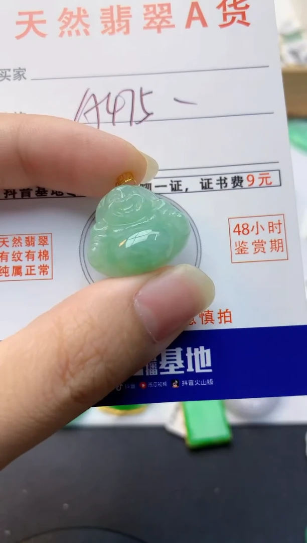 颈饰未镶嵌翡翠天然缅甸A货翡翠