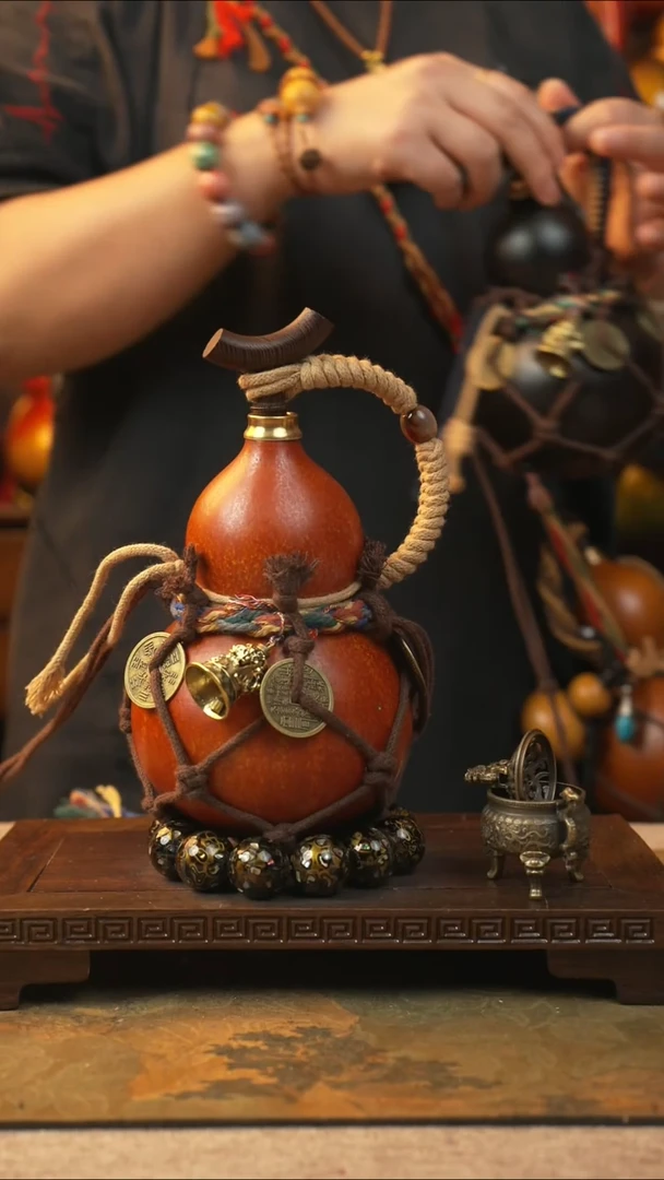 506大漆一物一拍记葫堂出品【不带手串】