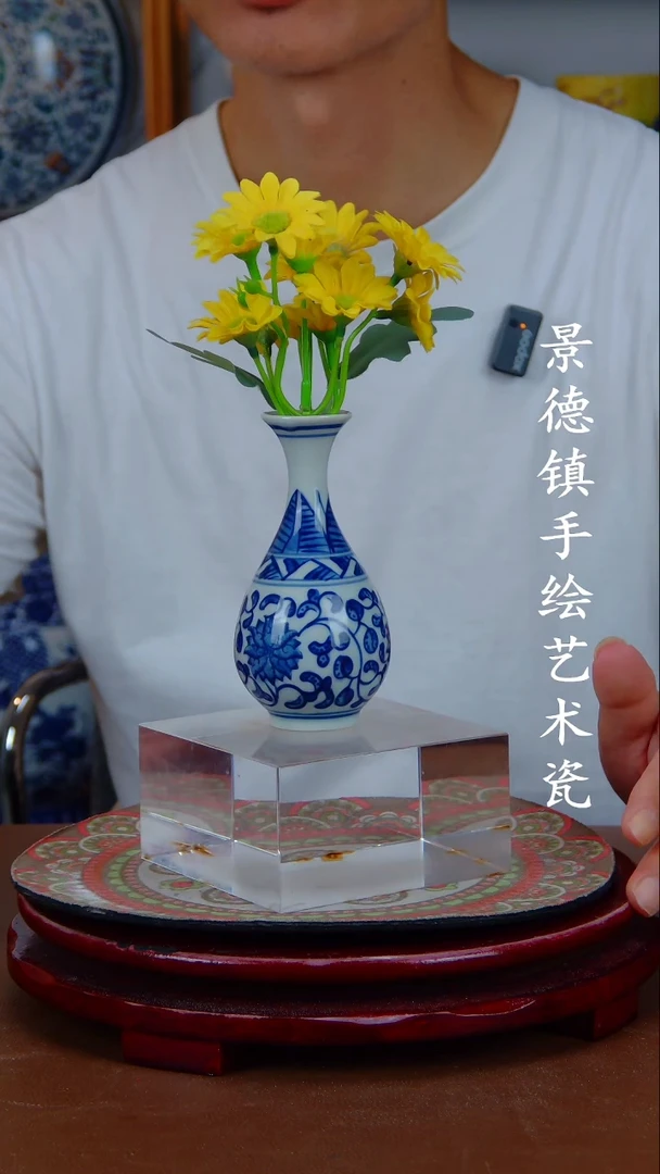 现代景德镇手工手绘陶瓷摆件6