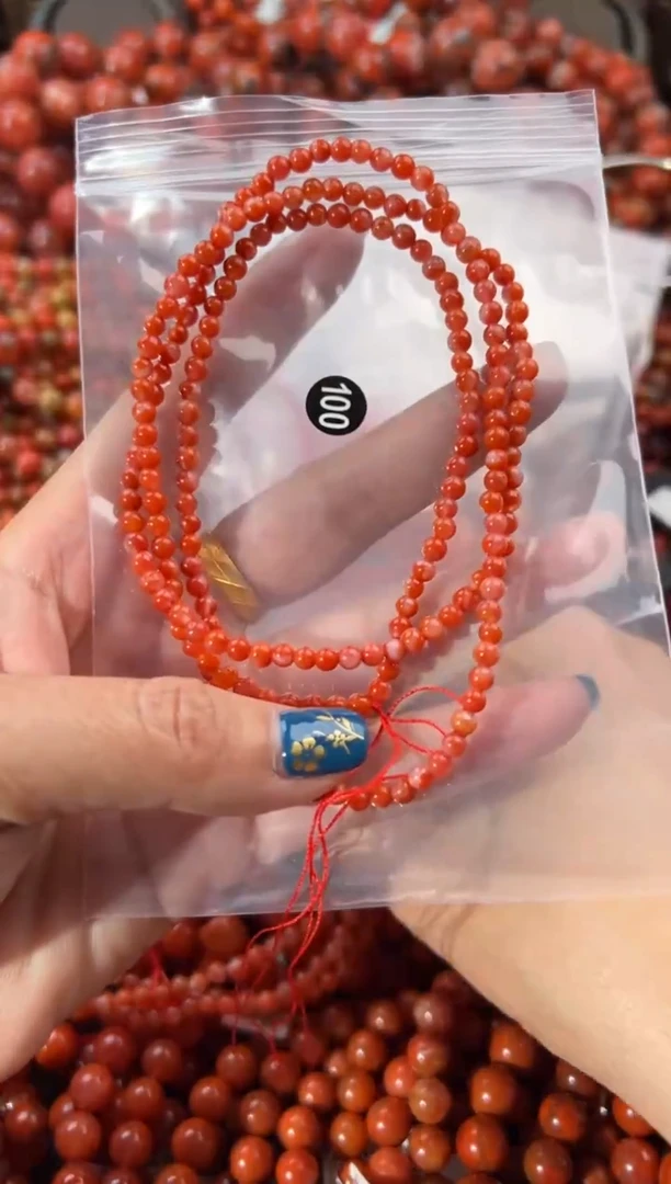 未镶嵌手串南红玛瑙4