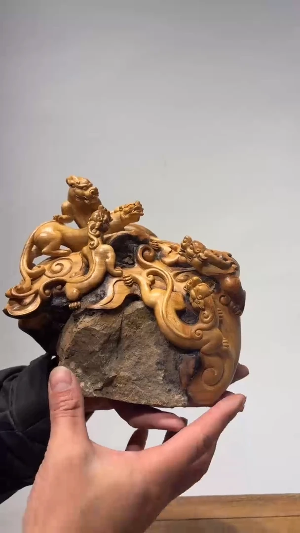 【闪购商品】柏木（崖柏）木雕崖柏崖柏