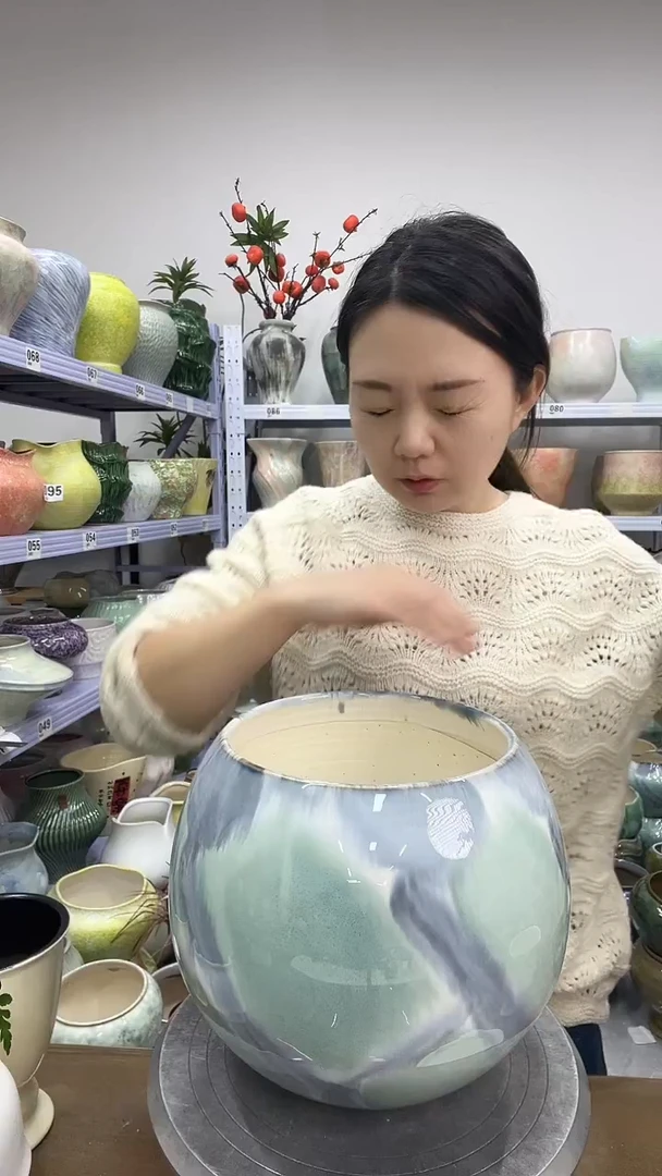 【12.9号】花盆链接 高： 24口：19