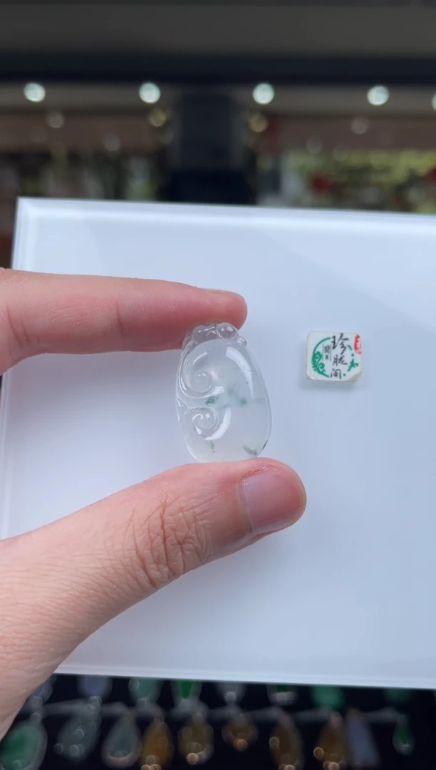 颈饰未镶嵌翡翠311号标签撕毁不退换