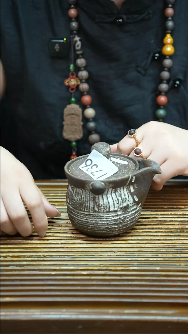 万古烧粗陶手工茶具