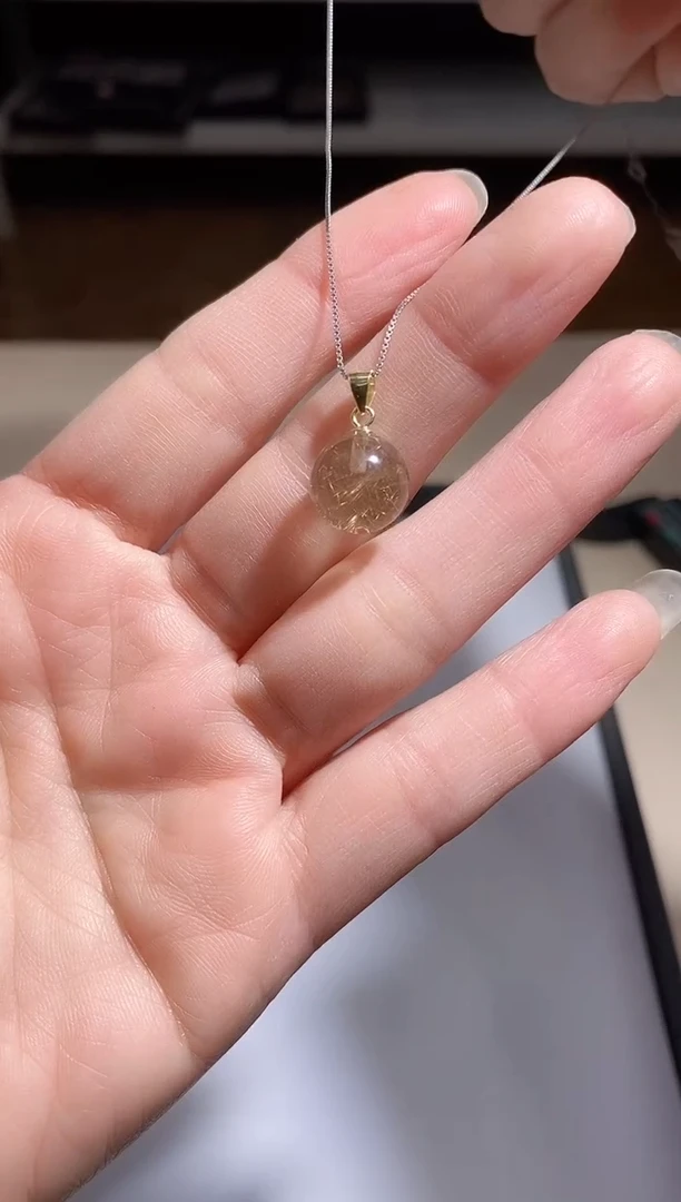 【闪购商品】水晶吊坠(不含链)银S925镶嵌多样性发其一【35】