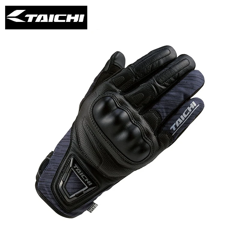 RS TAICHI RST630摩托车骑行手套冬季防摔防水保暖机车触屏手套