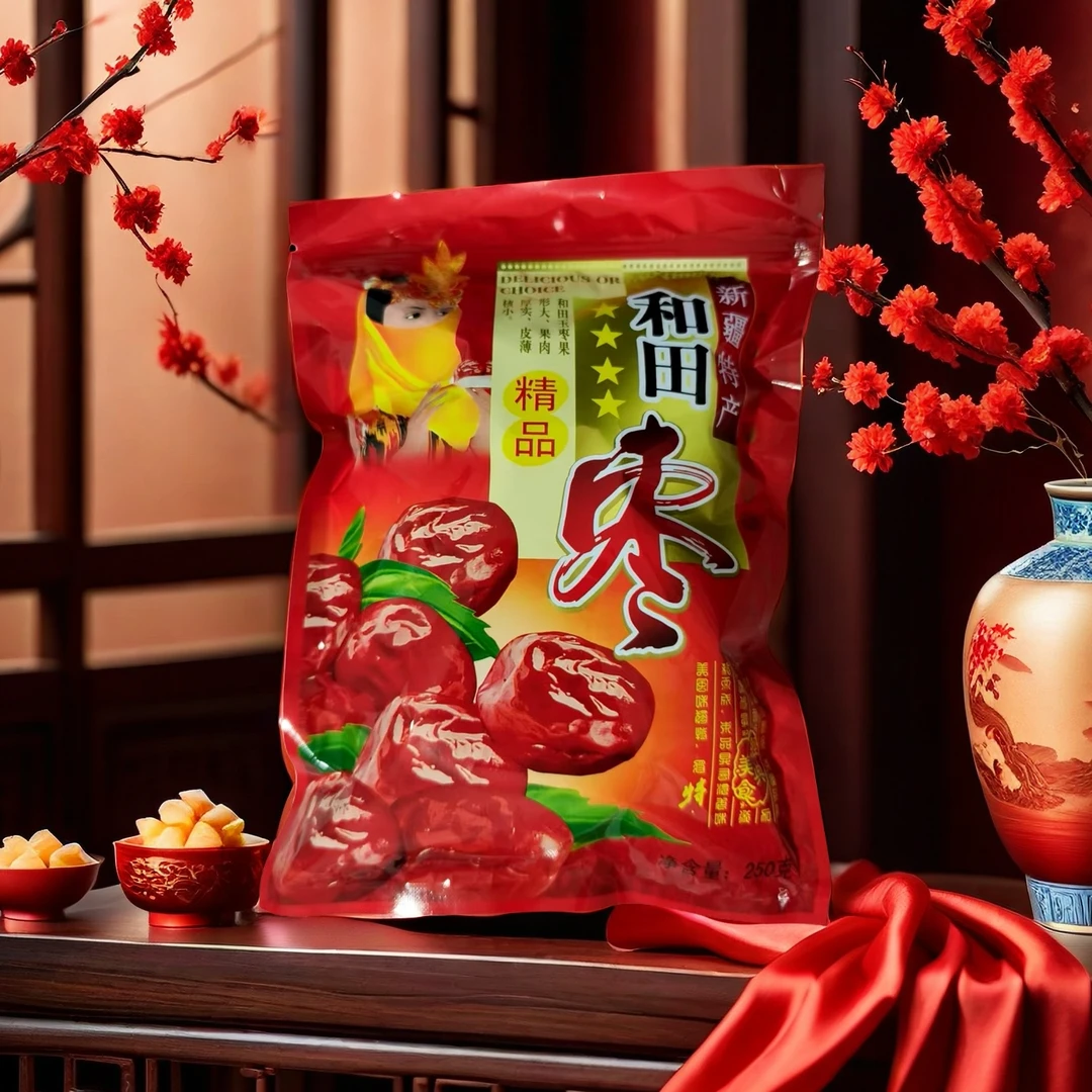 【五斤大枣】大红枣皮薄枣大肉厚核小可用于煲汤4