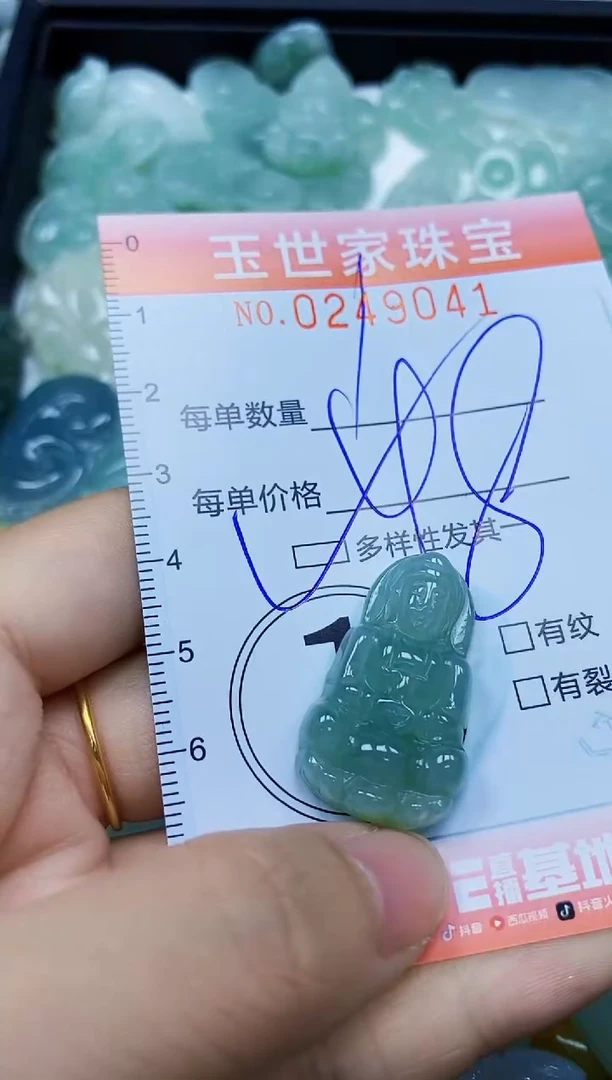 翡翠未镶嵌颈饰闪购0249041多样性发其一