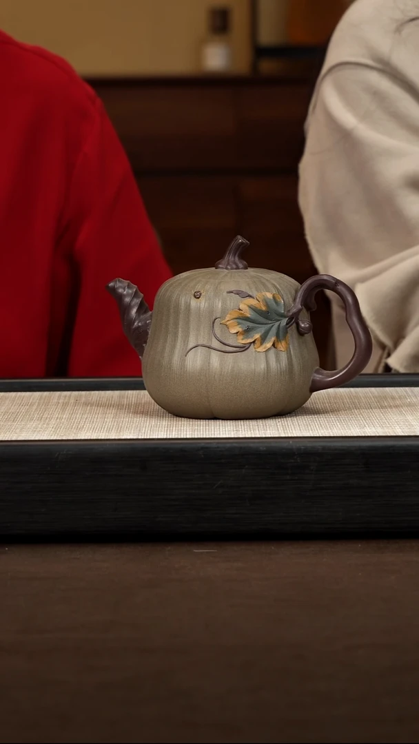 茶壶紫砂【P076】高南瓜  390c    GJF