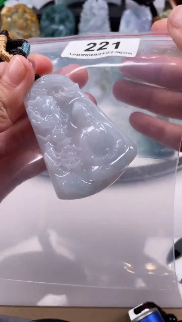 【闪购商品】翡翠颈饰未镶嵌天然缅甸A货翡翠221