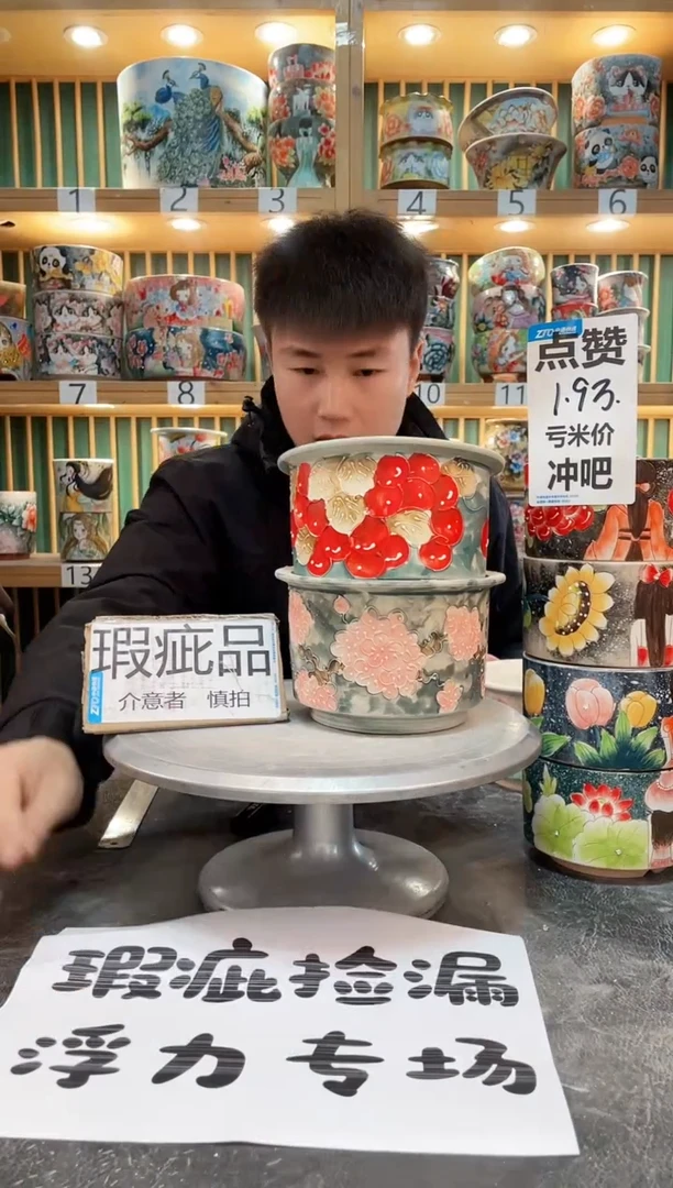 【闪购商品】瓷片默认微瑕一物一拍0405-138