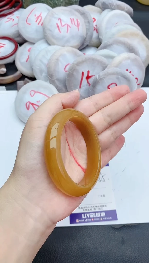 未镶嵌手镯石英质玉48+54/55
