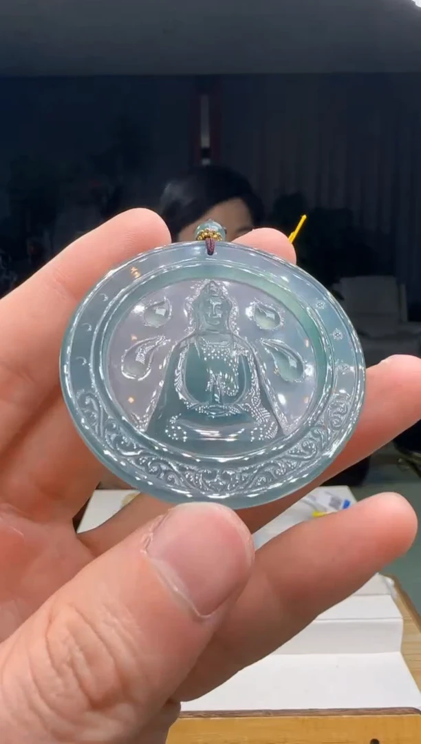 【闪购商品】翡翠吊坠(不含链)未镶嵌DY@@960Q3J15480