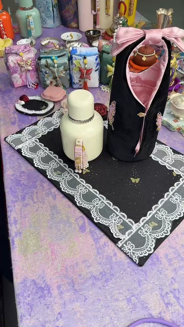 55套组 东方传家壶 带编织带壶包