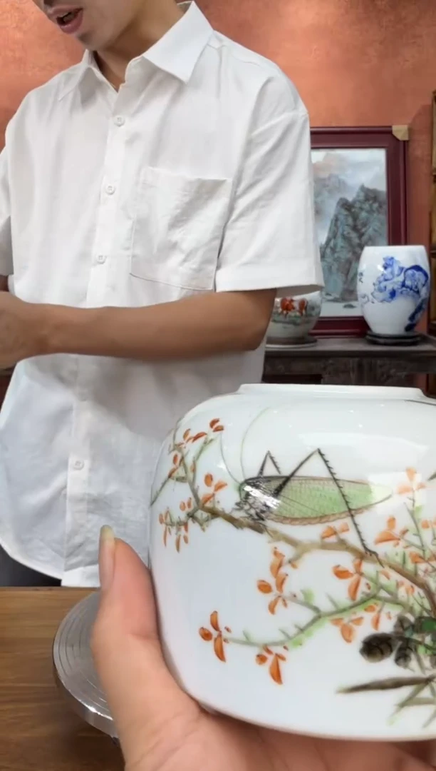 吴义松陶盟手工手绘陶瓷编码：5200.