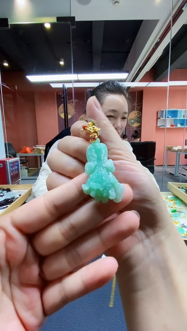 颈饰未镶嵌翡翠翡翠吊坠