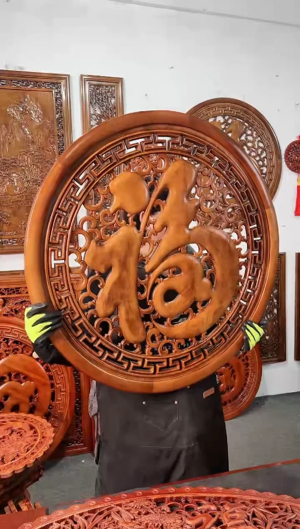 【闪购商品】香樟木木雕80公分  康熙福库存处理