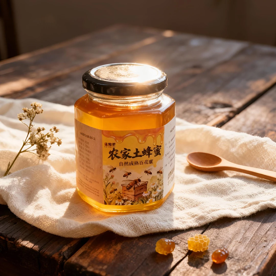 生蜂蜜天然百花蜜
