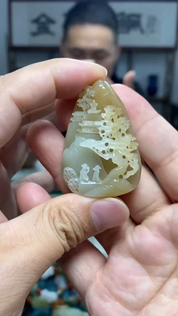 颈饰未镶嵌和田玉29