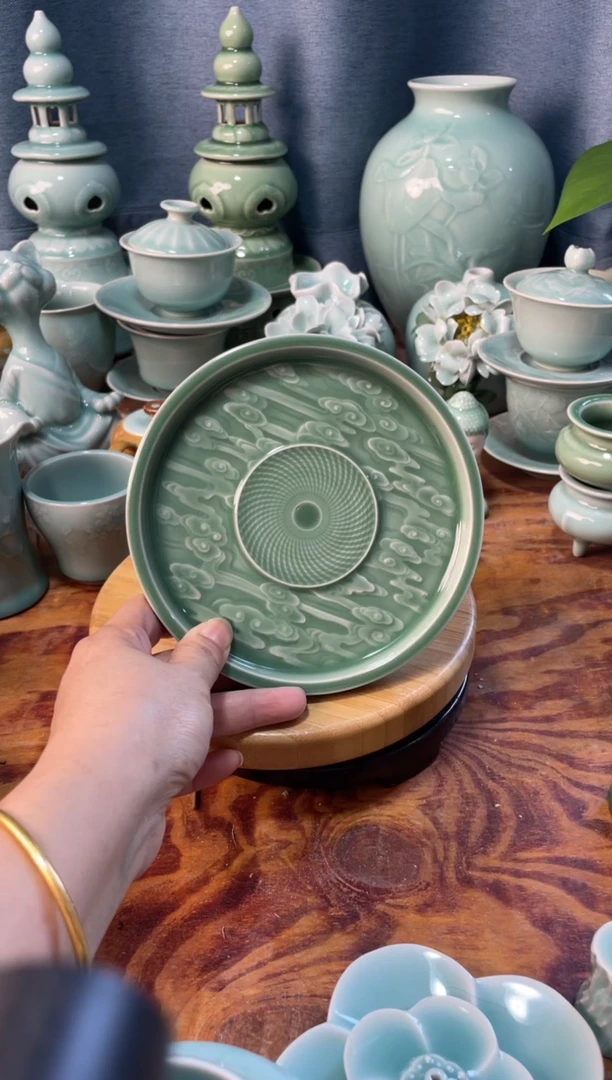 微瑕特价青瓷 慧语瓷坊