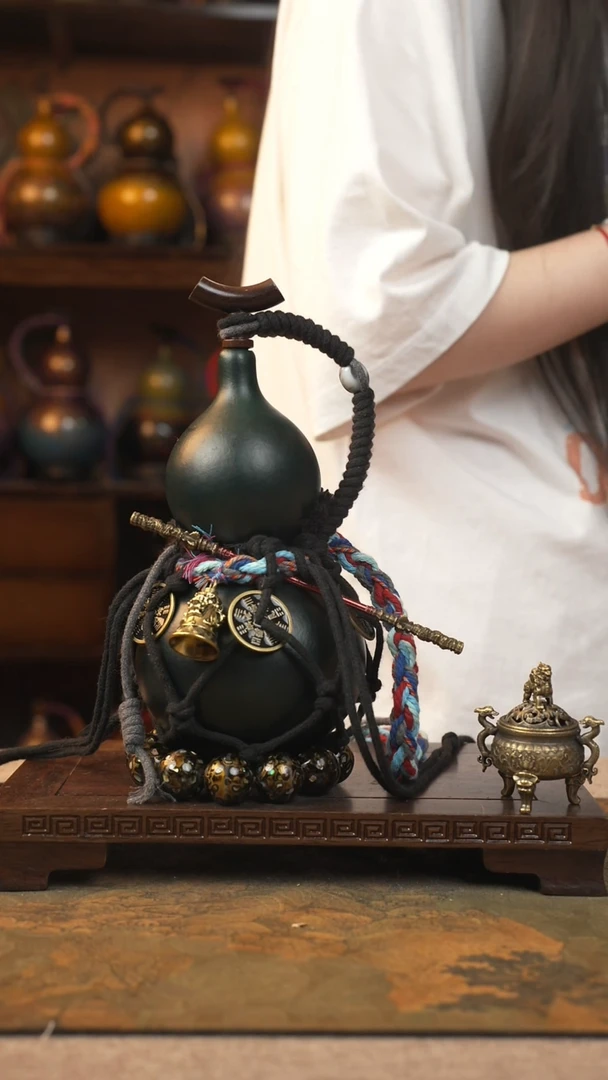 378大漆一物一拍记葫堂出品[不带手串】