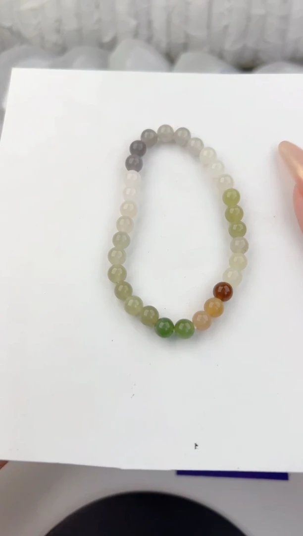 手链未镶嵌和田玉1色微差无瑕疵