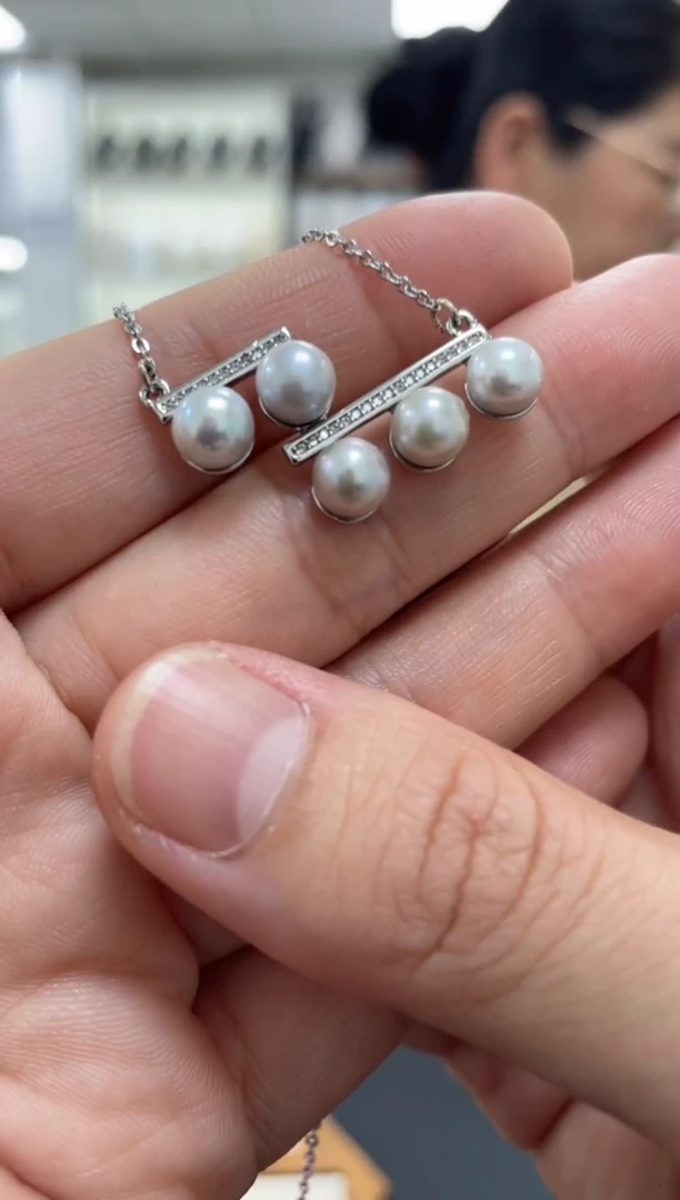 颈饰未镶嵌淡水珍珠70多样性发其一