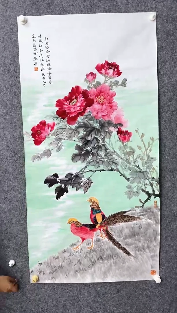 国画DH-ZZF老师绘画作品