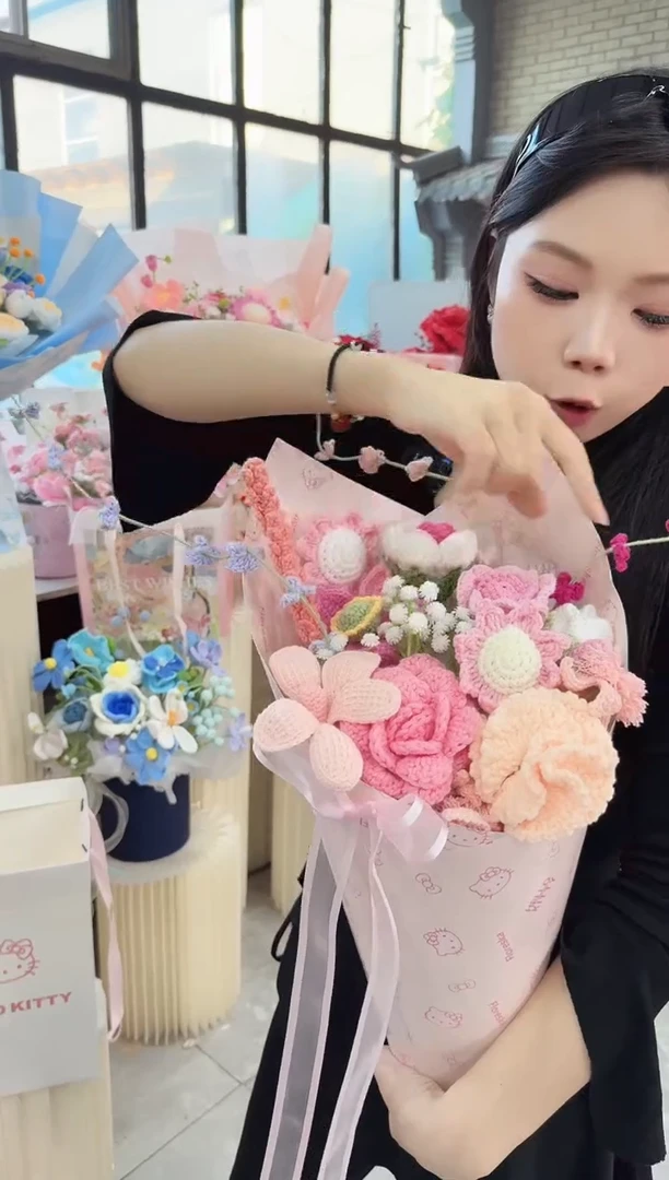 非遗手工定制花束，孤品清仓！！